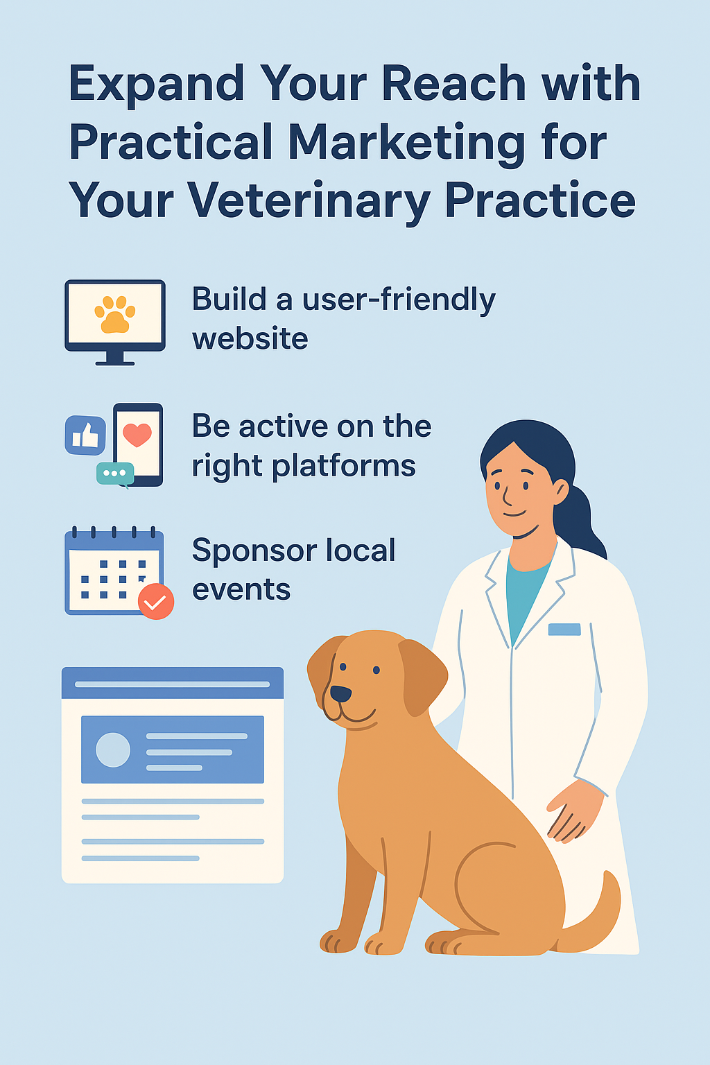 Featured image for “Expand Your Reach with Practical Marketing for Your Veterinary Practice”